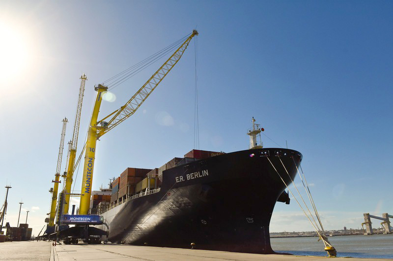 Montecon invierte en mejorar la competitividad del puerto de Montevideo