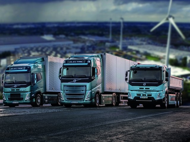 Volvo acelera su producción y pone en marcha la fabricación en serie de camiones eléctricos en Bélgica