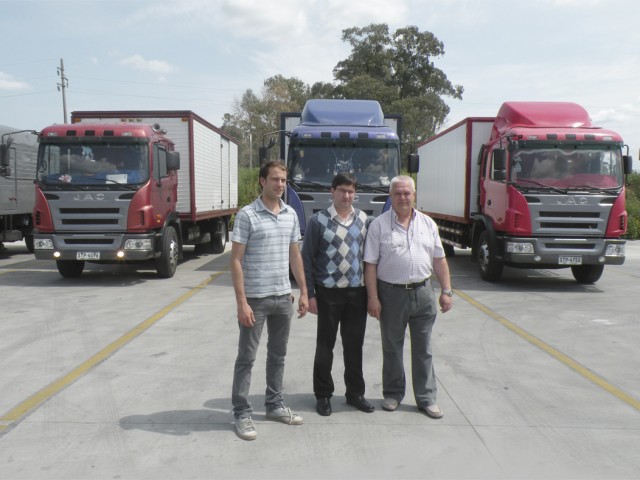 Logística de TA-TA: Los camiones Jac con excelentes resultados