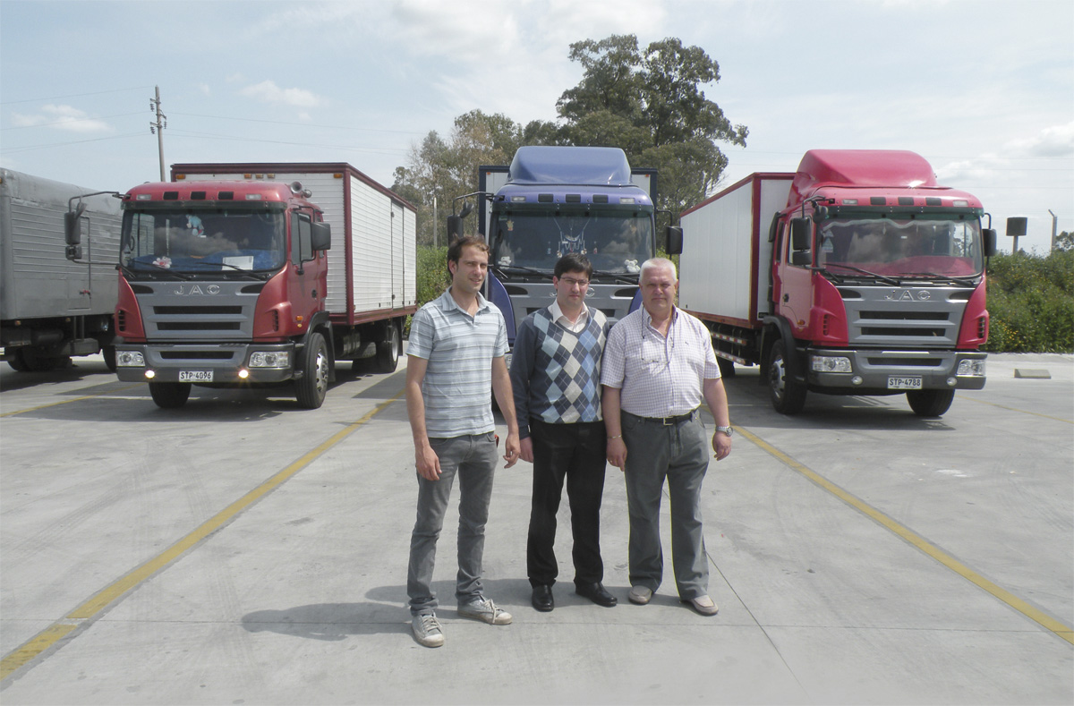 Logística de TA-TA: Los camiones Jac con excelentes resultados