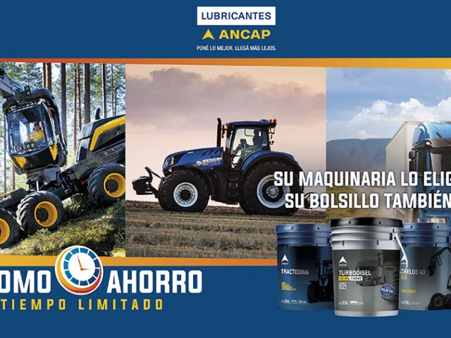 Lubricantes ANCAP y CHEVRON-TEXACO lanzan una nueva edición de su promoción para los sectores del Agro, Transporte y Forestal