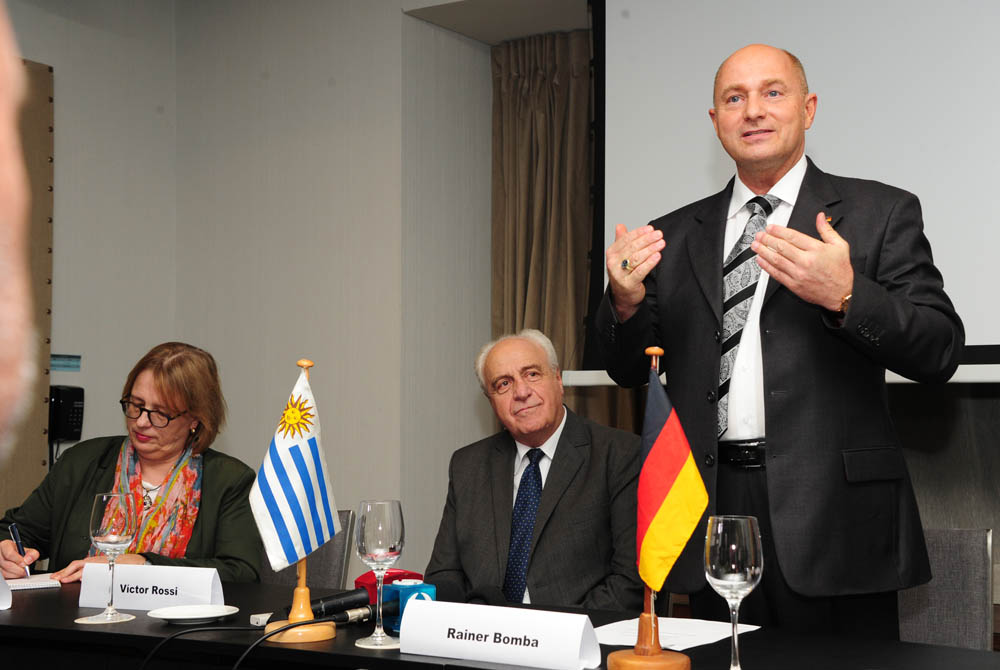 Uruguay y Alemania afinan acuerdo de entendimiento sobre infraestructura ferroviaria