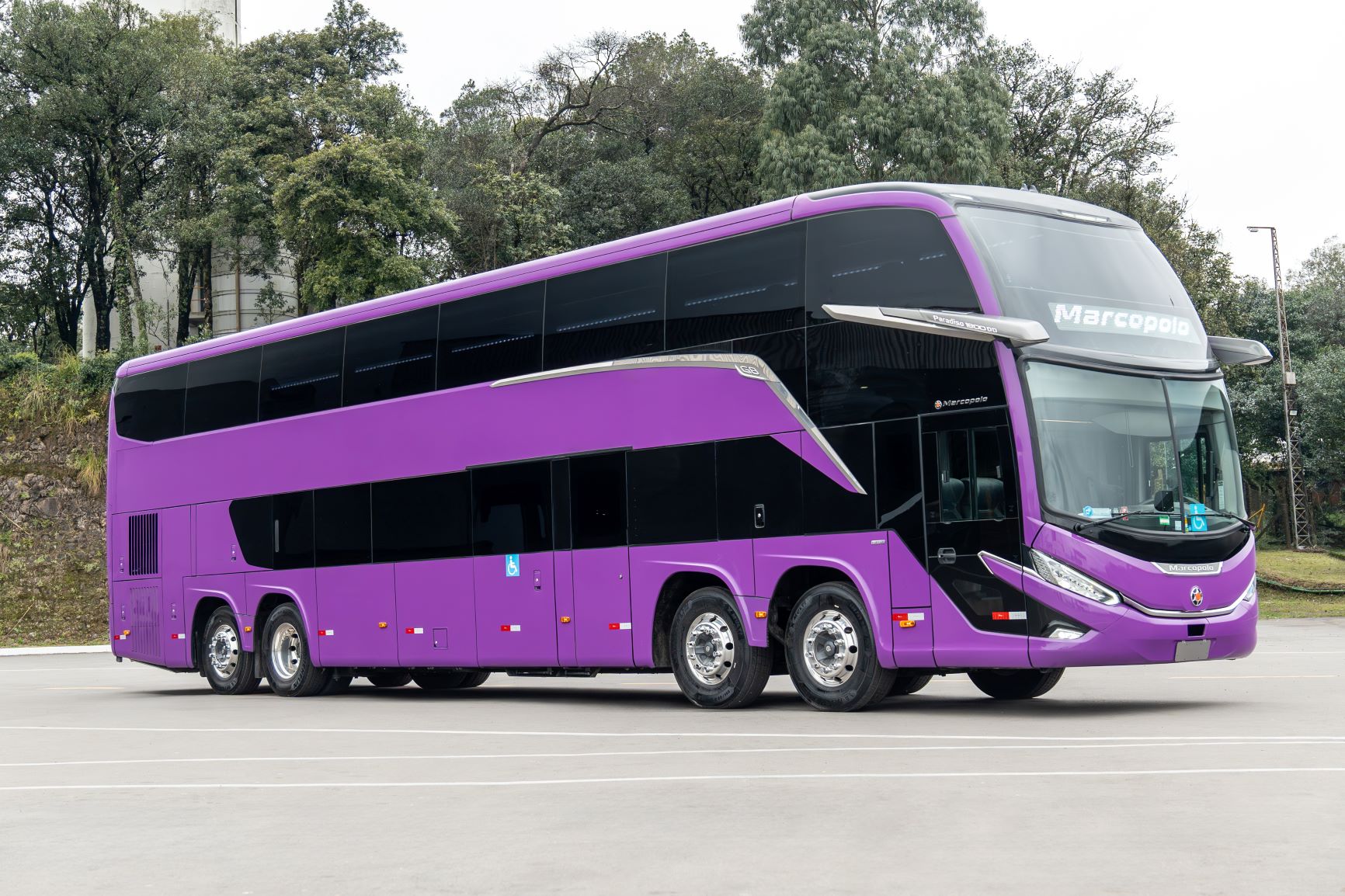 Marcopolo presentó vehículos en Lat.Bus con foco en descarbonizar el transporte