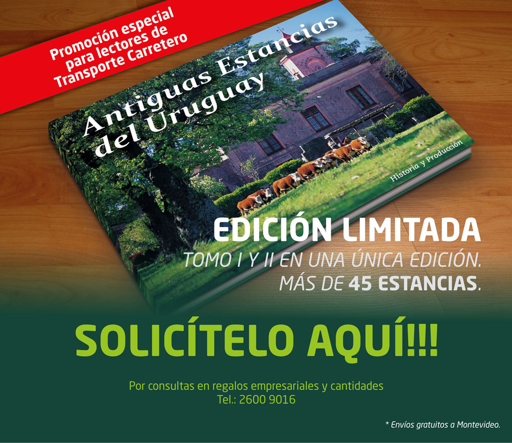 Libro Antiguas Estancias del Uruguay: 30% de descuento para lectores de Transporte Carretero
