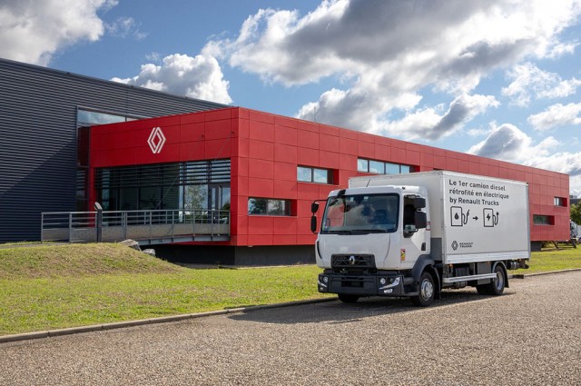 Renault Trucks aprueba el primer camión eléctrico reequipado en Francia