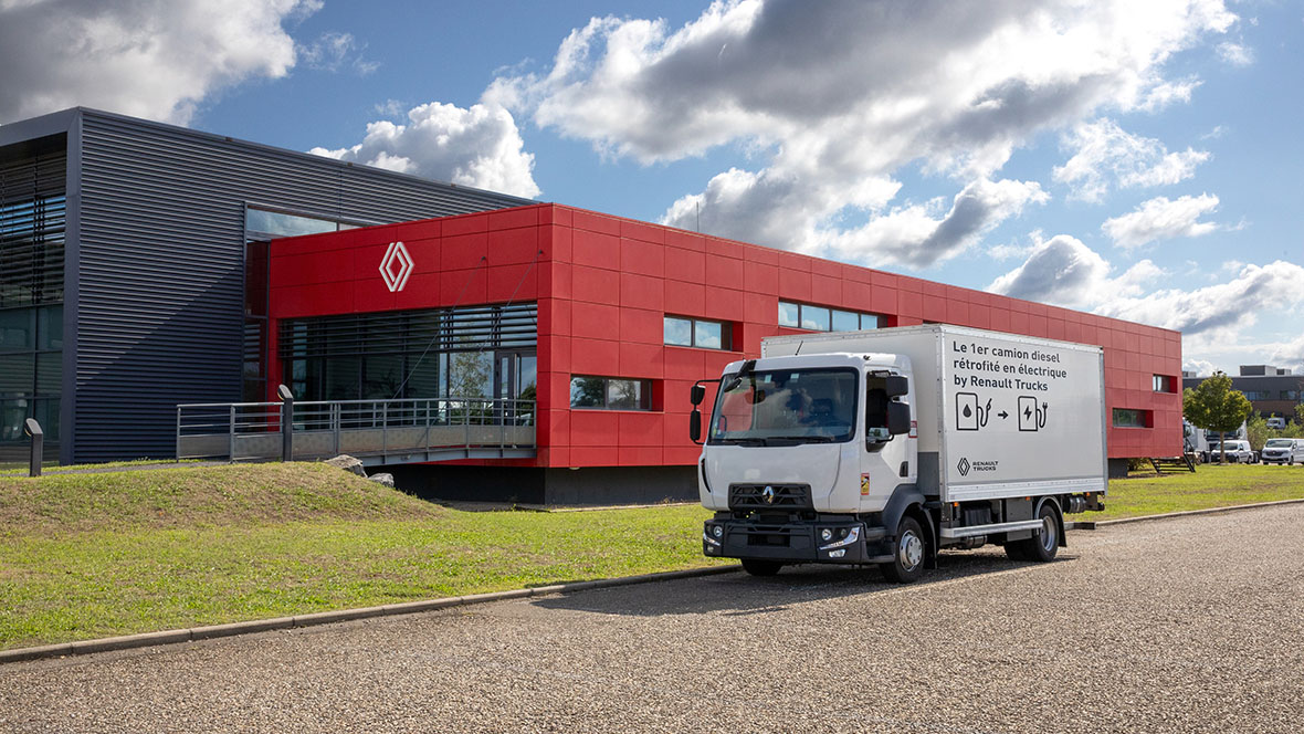 Renault Trucks aprueba el primer camión eléctrico reequipado en Francia