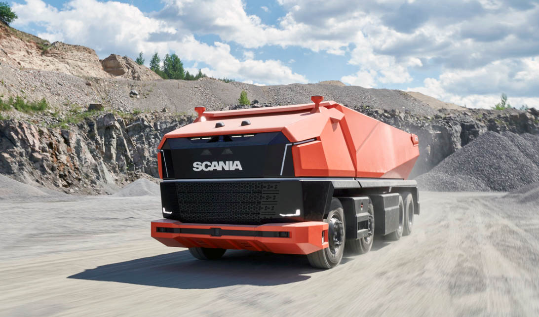 Un nuevo concepto sin cabina: desvelando Scania AXL