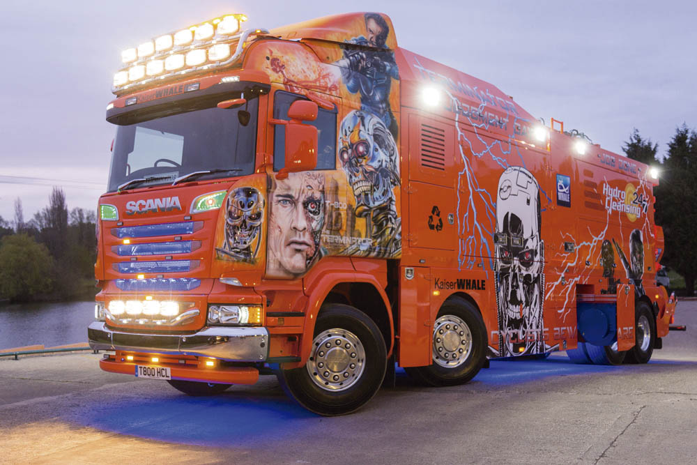 SCANIA TERMINATOR: El camión del millón de euros