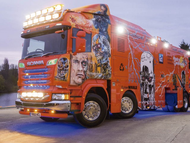 SCANIA TERMINATOR: El camión del millón de euros