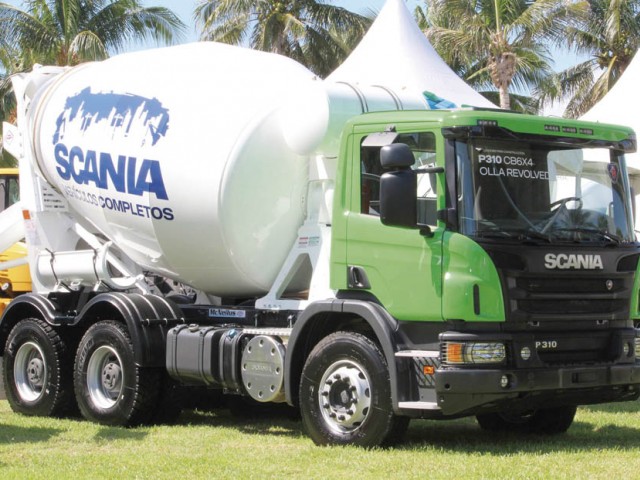 Scania presenta en México las ventajas de sus vehículos para construcción