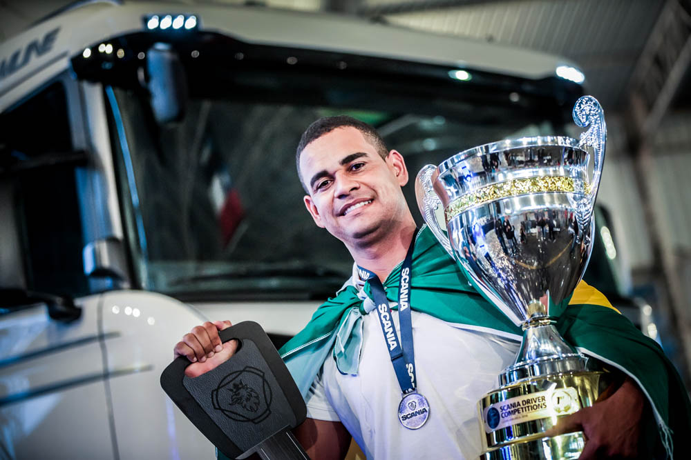 Scania coronó al mejor conductor de camiones de Latinoamérica