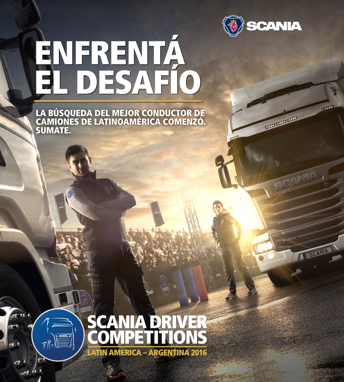 Scania busca al mejor conductor de camiones de Latinoamérica (VIDEO)