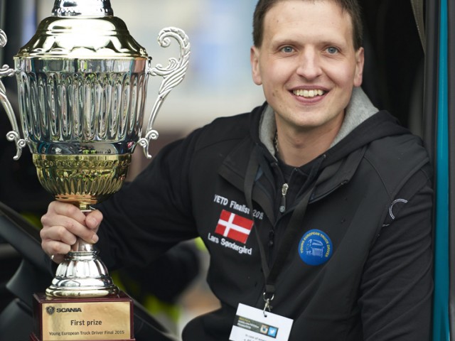 El Mejor Conductor de Camiones Scania tiene su campeón europeo