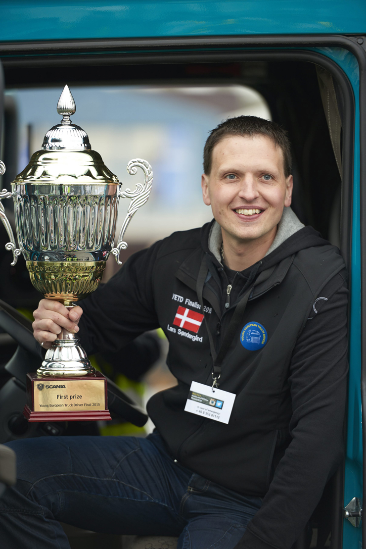 El Mejor Conductor de Camiones Scania tiene su campeón europeo