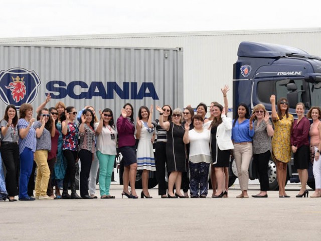 Scania reunió a mujeres empresarias del sector del transporte en América Latina