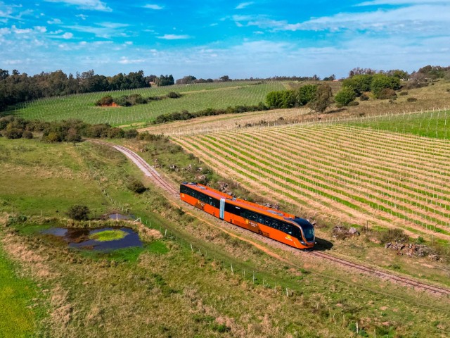 Prosper, de Marcopolo Rail, inicia operación en Trem do Pampa de Sant'Ana do Livramento