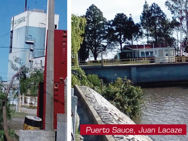 Se ampliaría recinto portuario en Juan Lacaze para una terminal de contenedores