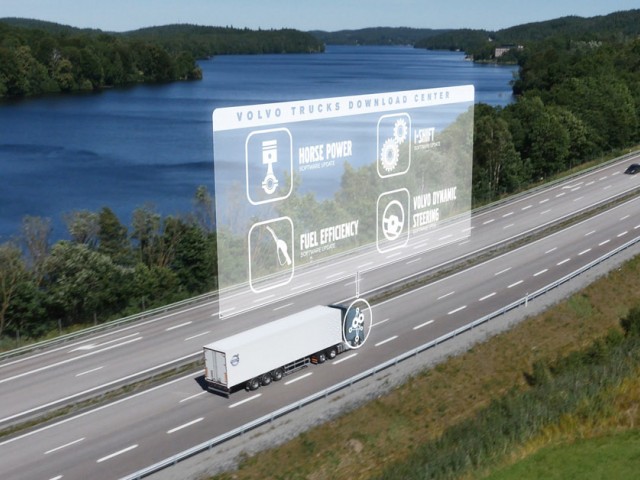 Un smartphone sobre ruedas: así es como ve Volvo los camiones inteligentes del futuro