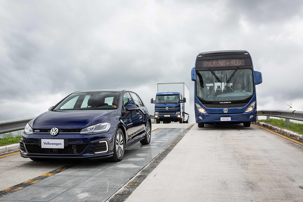 Volkswagen presenta sinergia para el portafolio completo de transporte eléctrico