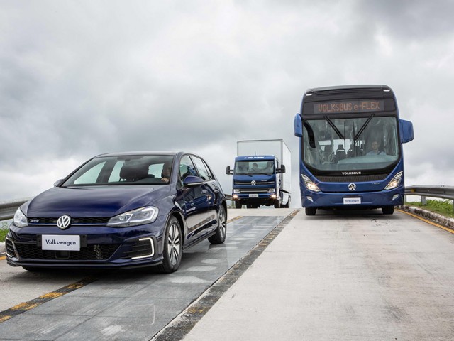 Volkswagen presenta sinergia para el portafolio completo de transporte eléctrico
