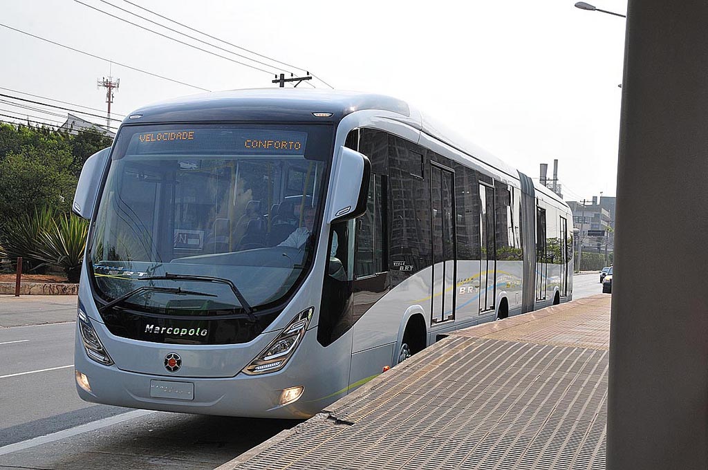 Marcopolo desenvuelve ómnibus para los grandes centros urbanos