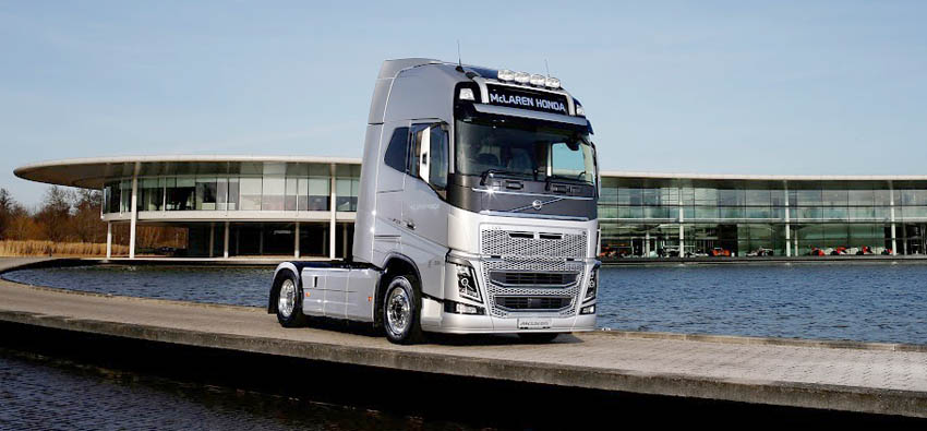 Volvo Trucks, proveedor oficial del equipo de Fórmula 1 McLaren-Honda