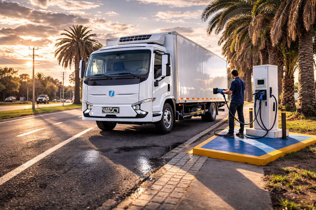 El transporte pesado eléctrico acelera y proyecta un 2026 récord El transporte pesado eléctrico acelera y proyecta un 2026 récord