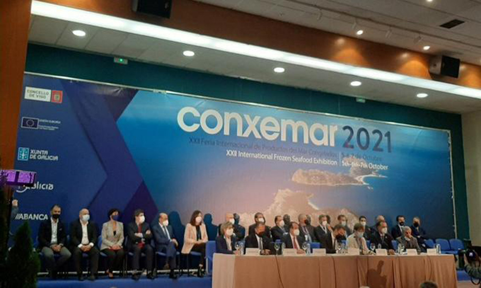 ANP participó de la inauguración de la la Feria Internacional de Productos del Mar Congelados (CONXEMAR) 2021 en Vigo.