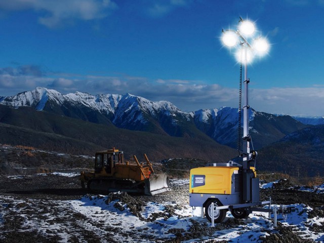 Atlas Copco amplía su gama de torres de iluminación con la HiLight V4W