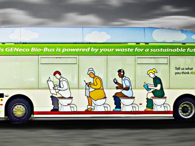 Bio-Bus, el primer autobús que funciona con heces humanas