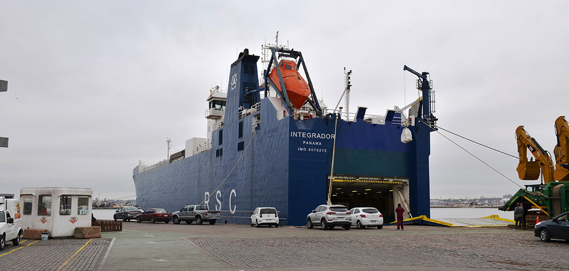 ANP impulsa la carga Ro-Ro desde el puerto de Montevideo
