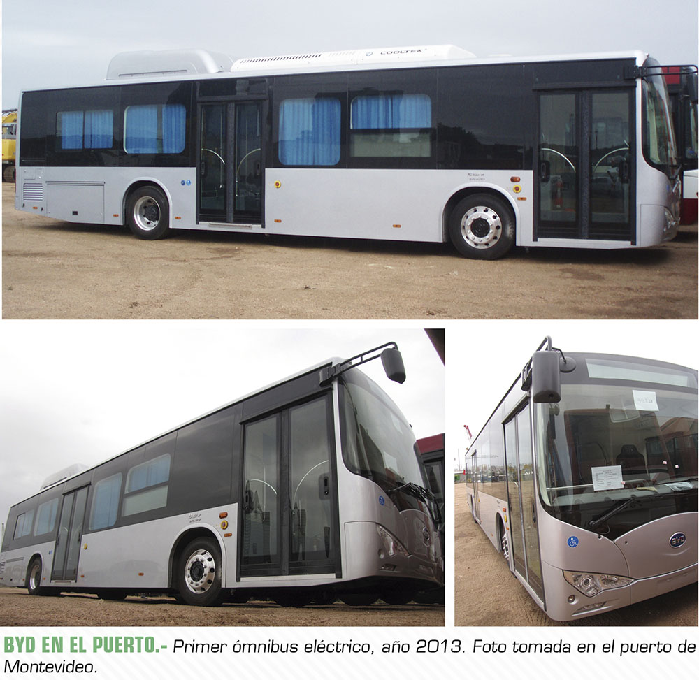 Se amplía la gama de ómnibus eléctricos en Uruguay