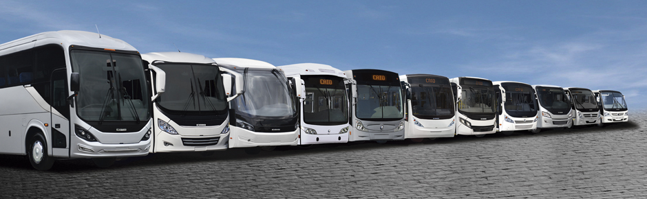 Caio Induscar cierra el 2014 como líder en la producción de ómnibus urbanos 