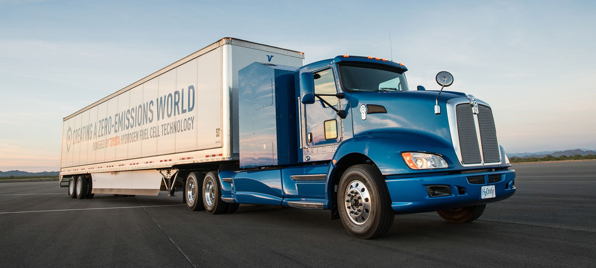 Toyota experimenta con la tecnología de pila de combustible aplicada en camiones de gran tonelaje