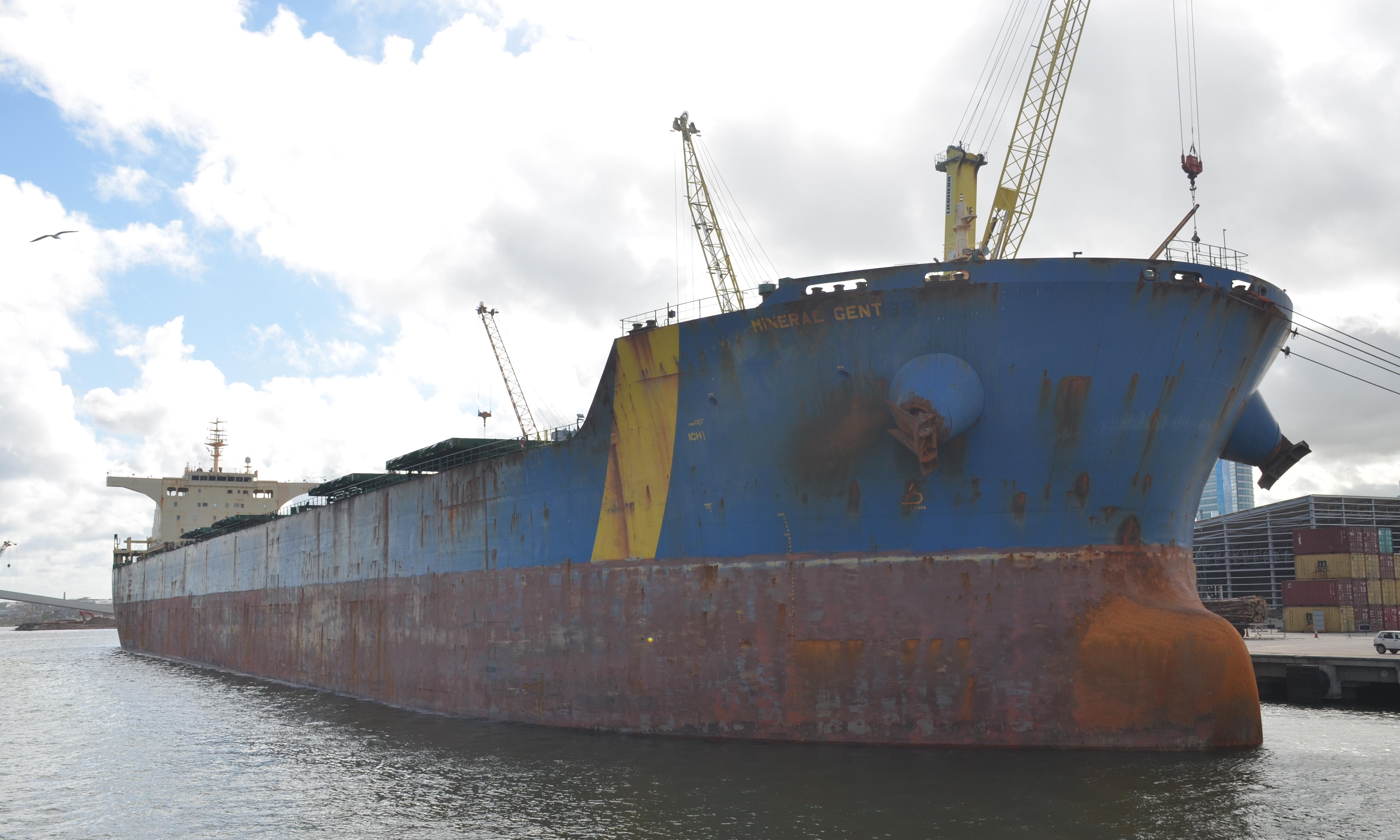Nuevo embarque de 90 mil toneladas de madera a China por el puerto de Montevideo