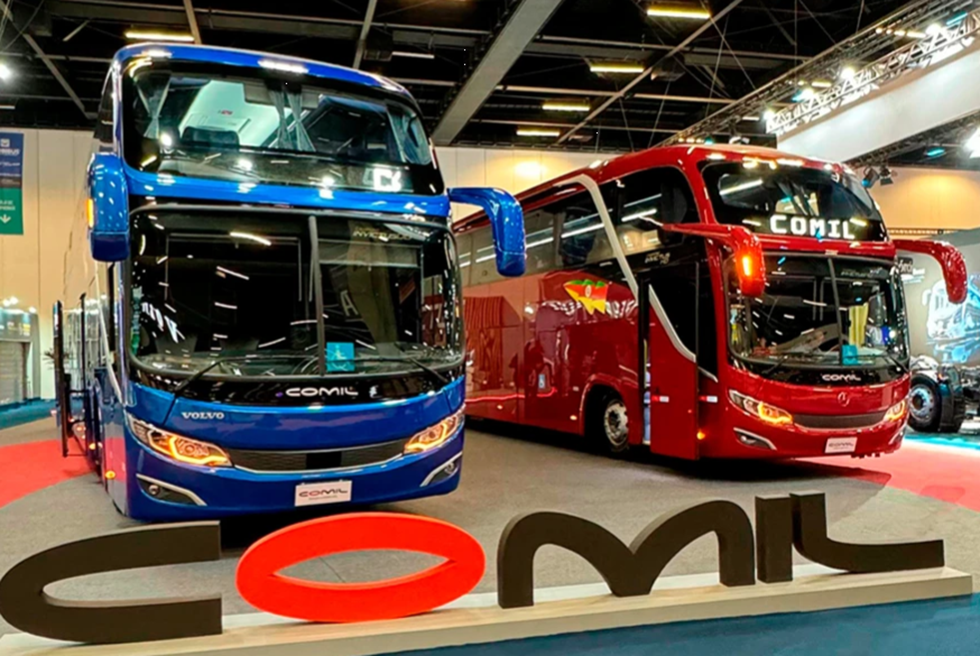 Comil Ônibus está presente en Lat.Bus Transpúblico 2024