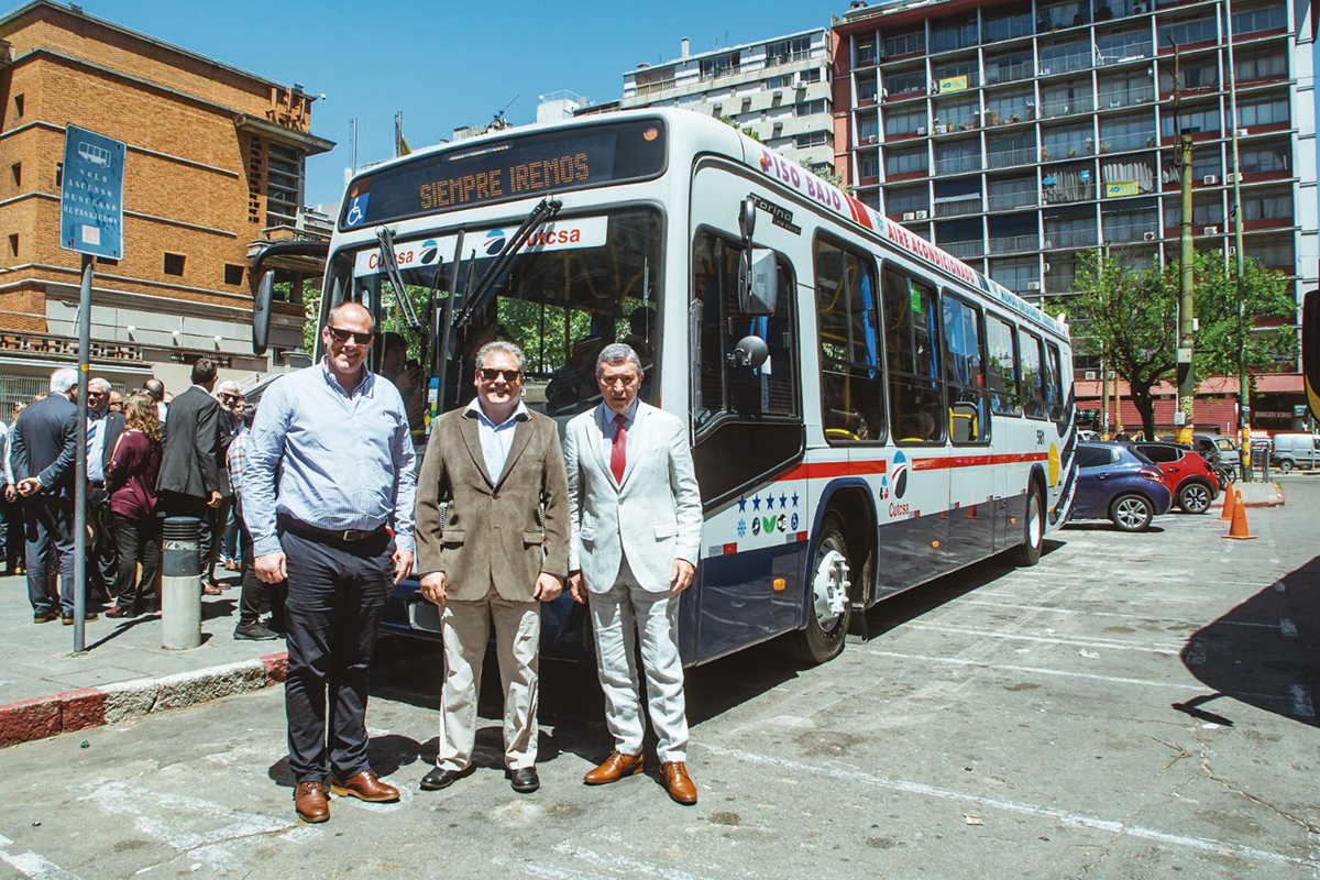 CUTCSA presentó sus primeros buses Euro 5