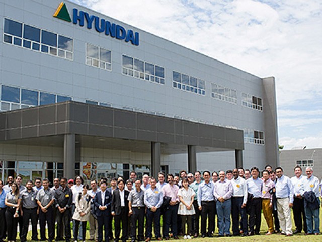 Se realizó en Brasil la Conferencia 2016 de distribuidores de Hyundai Heavy Industries 