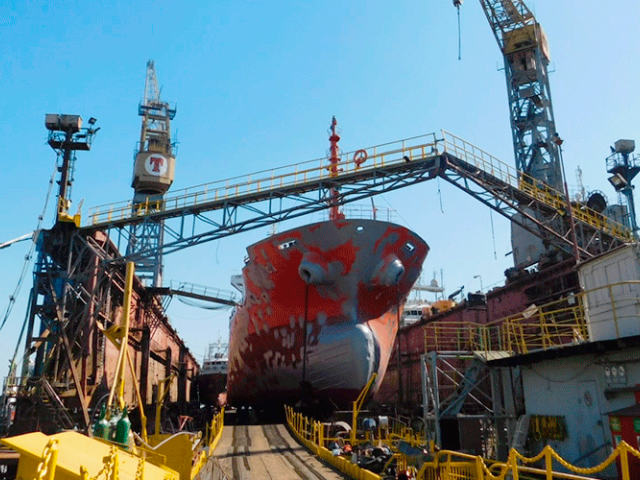 Inversión de 40 millones de dólares en nuevo dique flotante en Montevideo potenciará reparaciones navales uruguayas