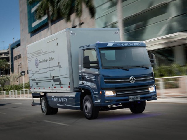 De Brasil para el mundo: Volkswagen Caminhões e Ônibus presenta el eléctrico e-Delivery en Alemania