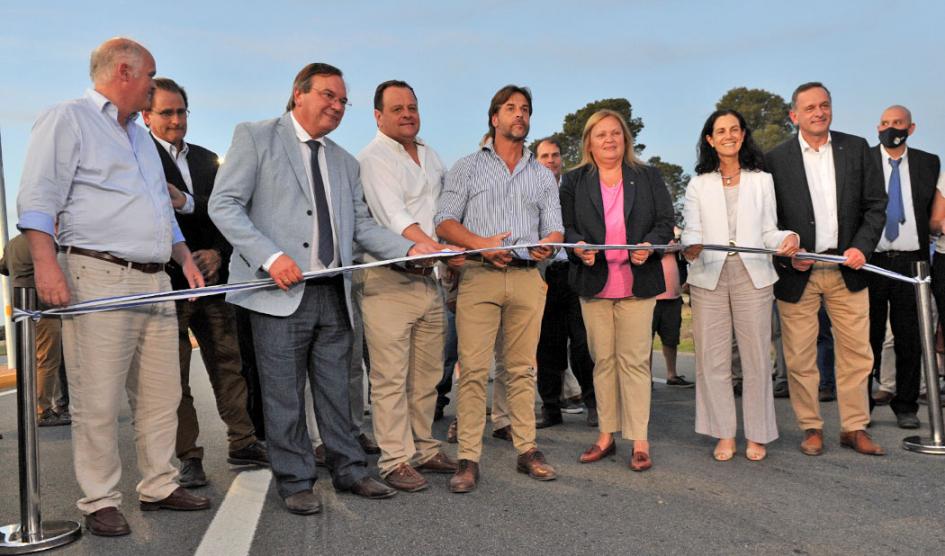 Se inauguró doble vía de la ruta 3 y el by pass a la ciudad de San José de Mayo