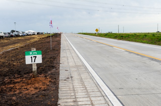 Se inauguraron obras en ruta n.° 25 entre Tres Bocas y Young