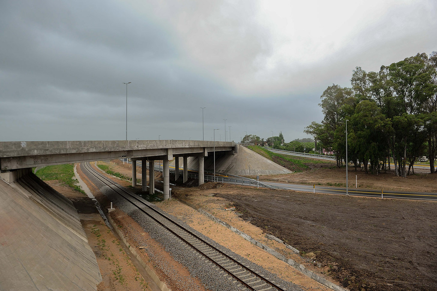 Nuevo intercambiador en ruta 5 brinda mayor seguridad en el ingreso a la ciudad de Canelones