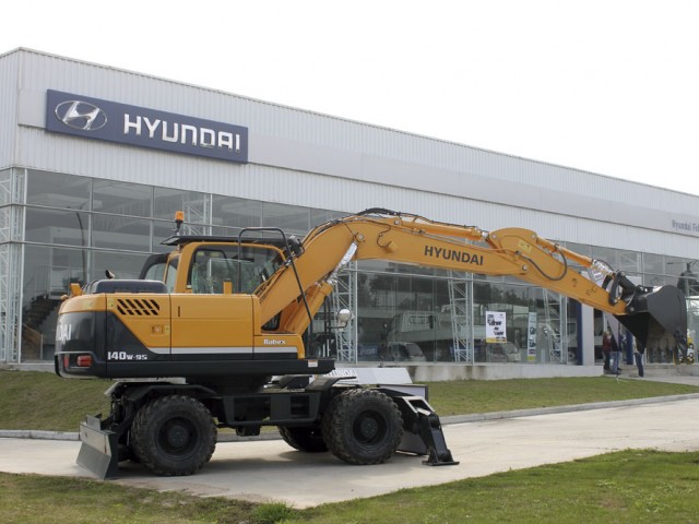 Feria de camiones y maquinaria de Hyundai