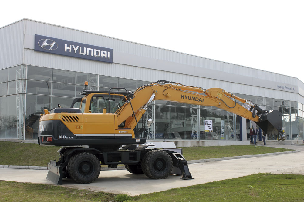 Feria de camiones y maquinaria de Hyundai