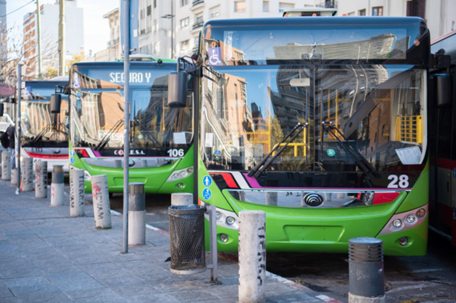 Montevideo tiene 25 nuevos ómnibus híbridos