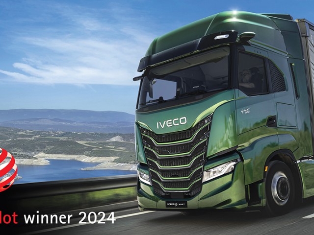 IVECO S-Way gana el prestigioso premio Red Dot Award en la categoría Diseño de Producto