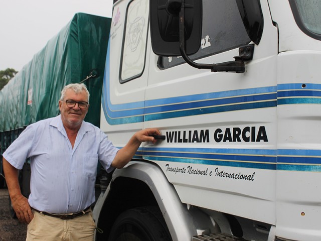 William García: “La lluvia complicó el arroz y la soja”