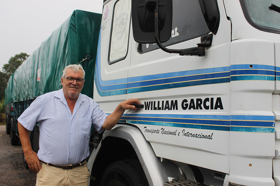 William García: “La lluvia complicó el arroz y la soja”