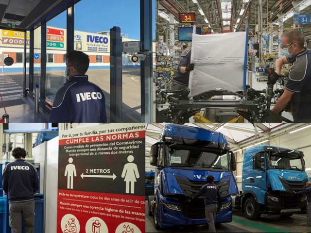 Las fábricas de IVECO en España arrancan su actividad